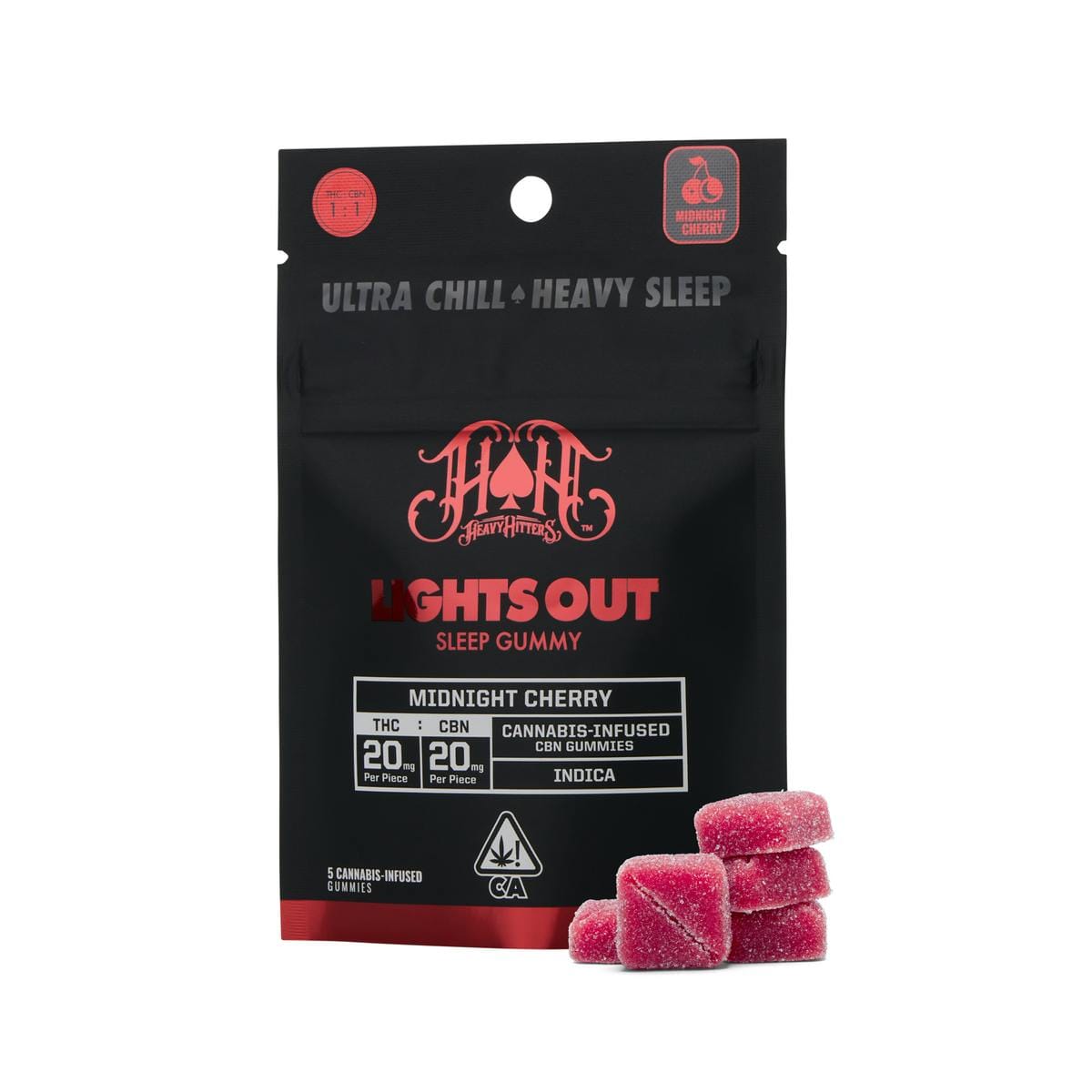 Heavy Hitters — Lights Out Midnight Cherry /