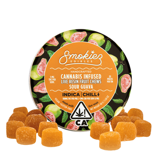 Sour Guava | 100mg Live Resin Fruit Chews