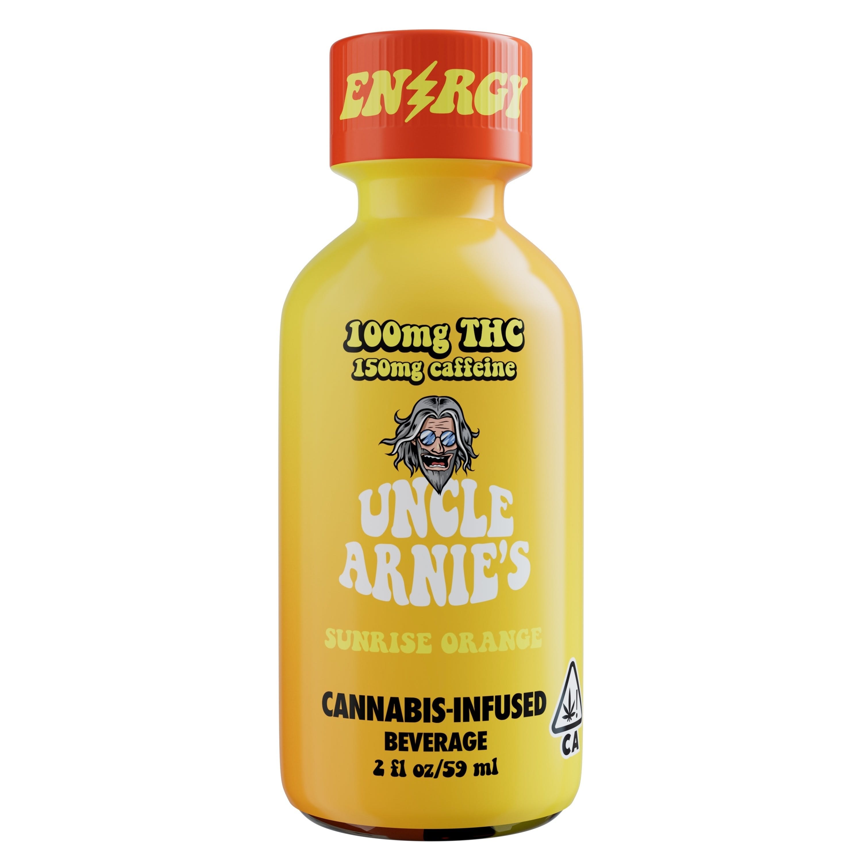 Sunrise Orange with Caffeine | 2oz 100mg Shot