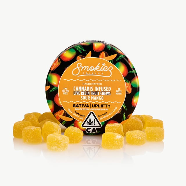 Sour Mango | 100mg Live Resin Fruit Chews