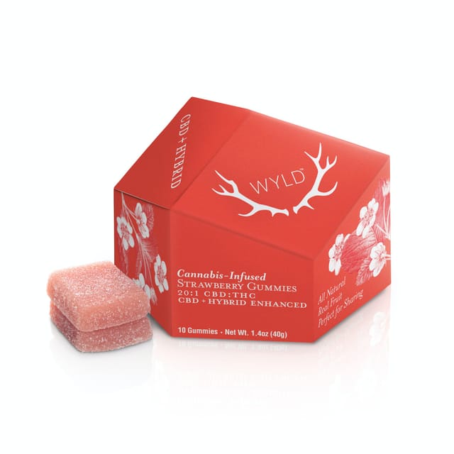 Strawberry 20:1 CBD + Hybrid Enhanced Gummies