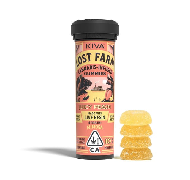 Lost Farm | Juicy Peach x 'Mimosa' Gummies