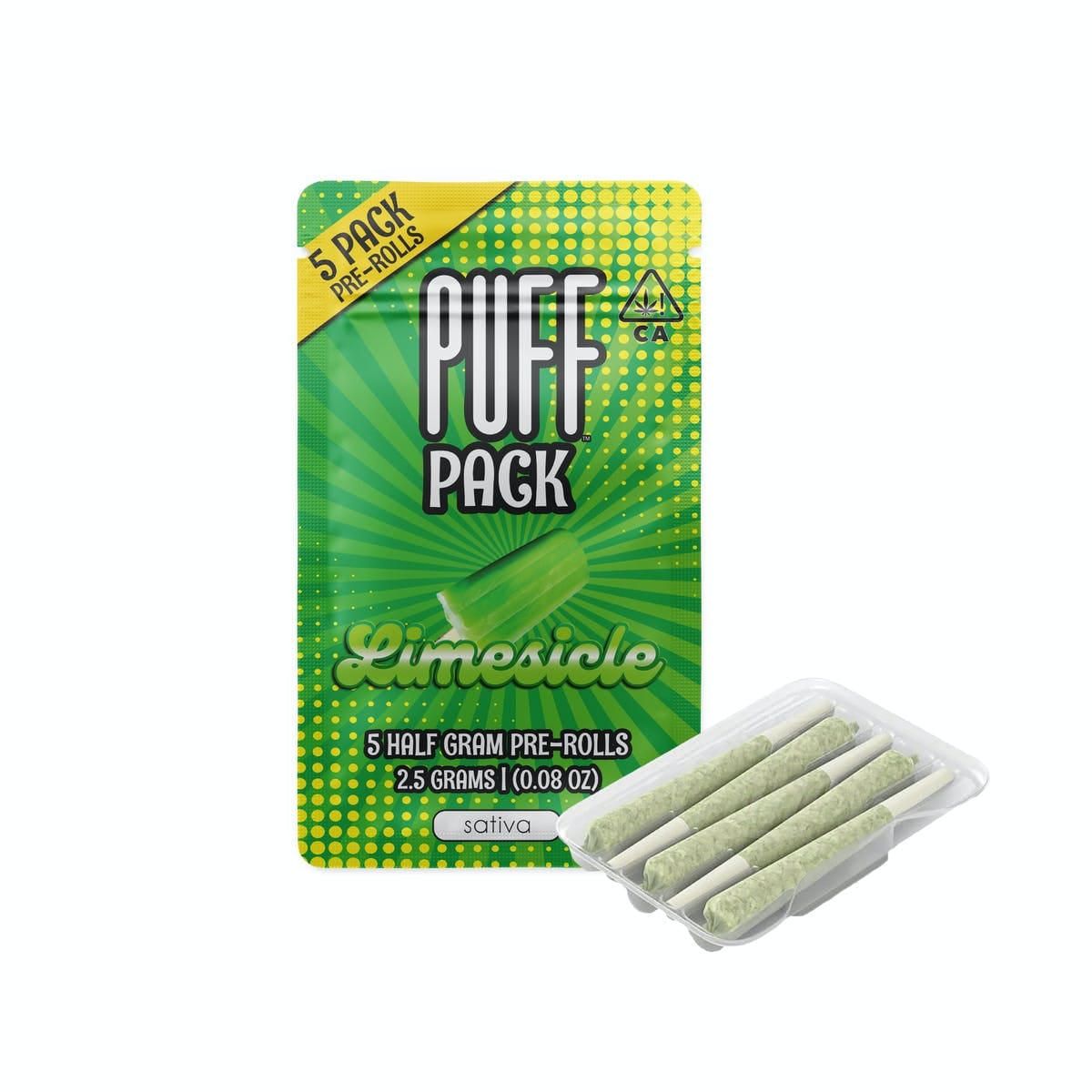 Limesicle 2.5g Preroll 5 Pack