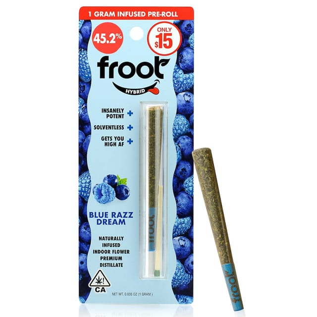 Blue Razz Dream | 1g Infused Preroll