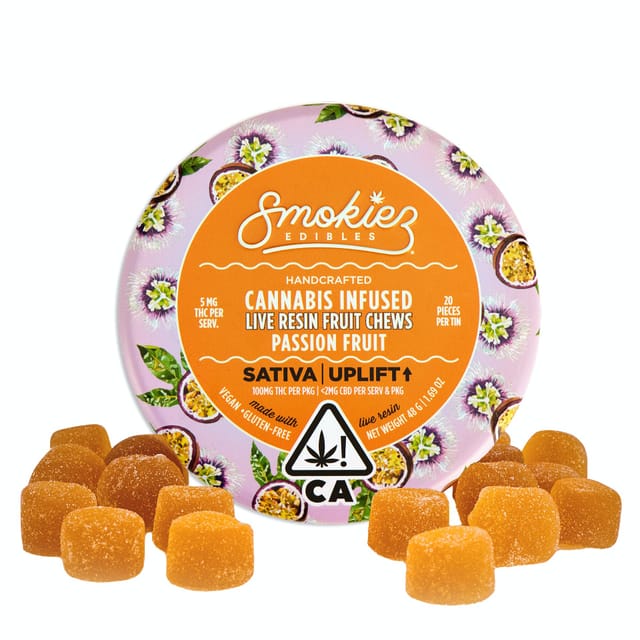 Passion Fruit | 100mg Live Resin Fruit Chews