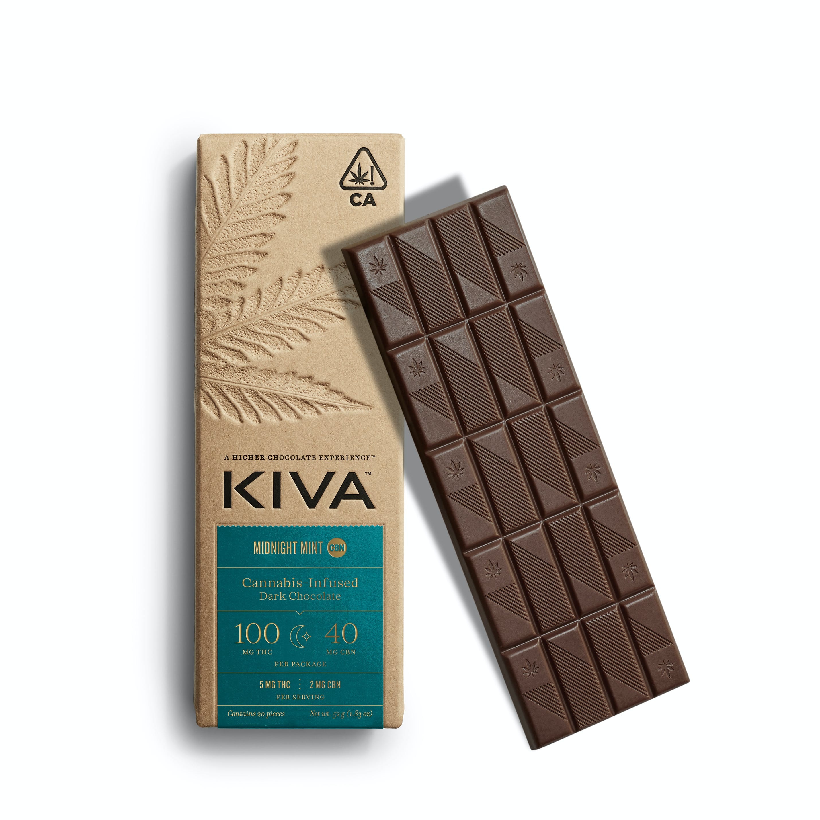 Kiva Confections — Dark Midnight Mint