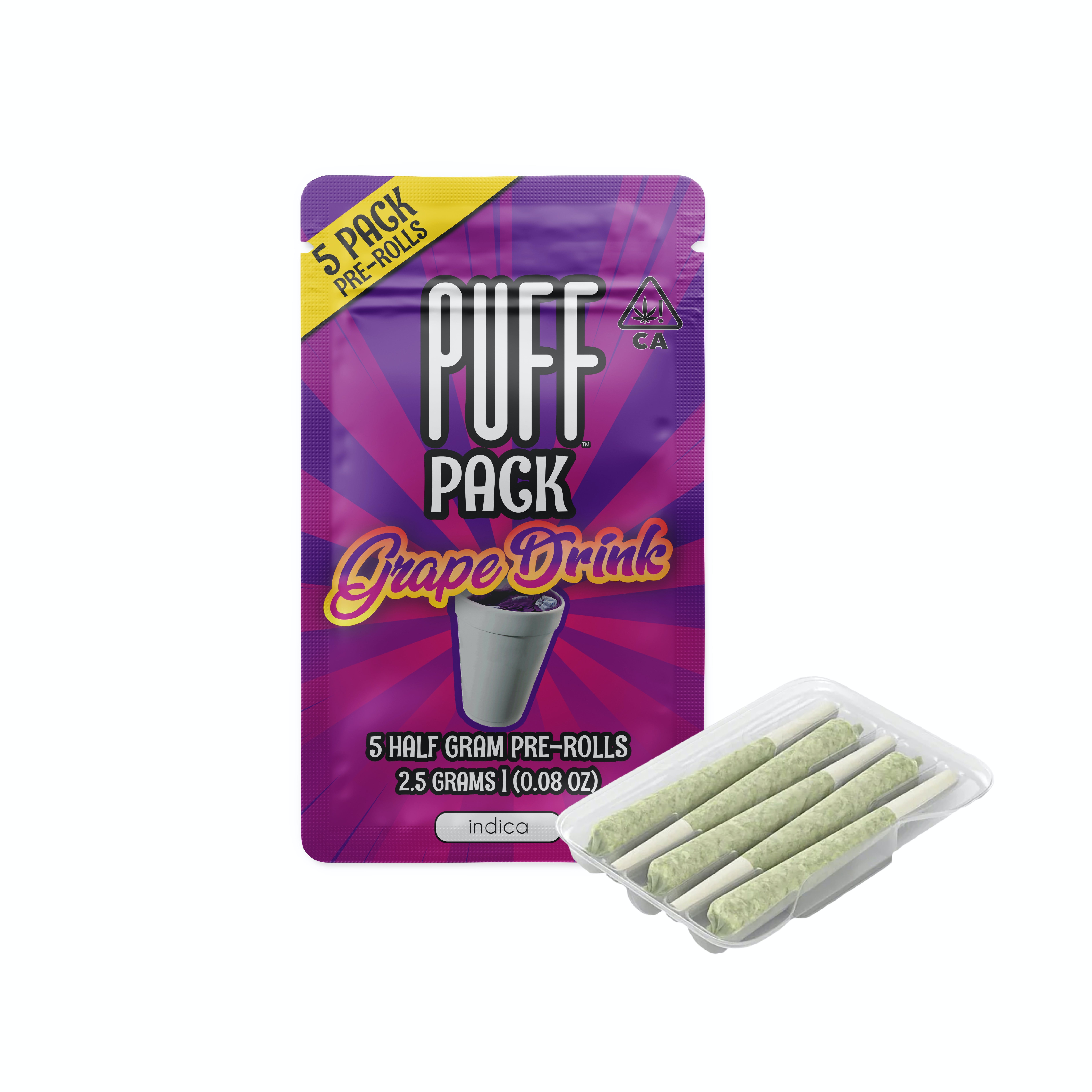 Grape Drink 2.5g Preroll 5 Pack