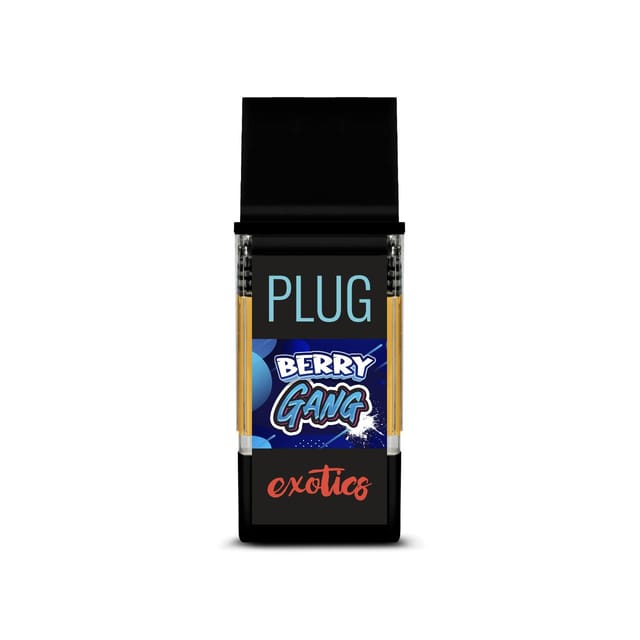 Plug n' Play Berry Gang Exotics Vape - 1 Gram Vape Carts cannabis
