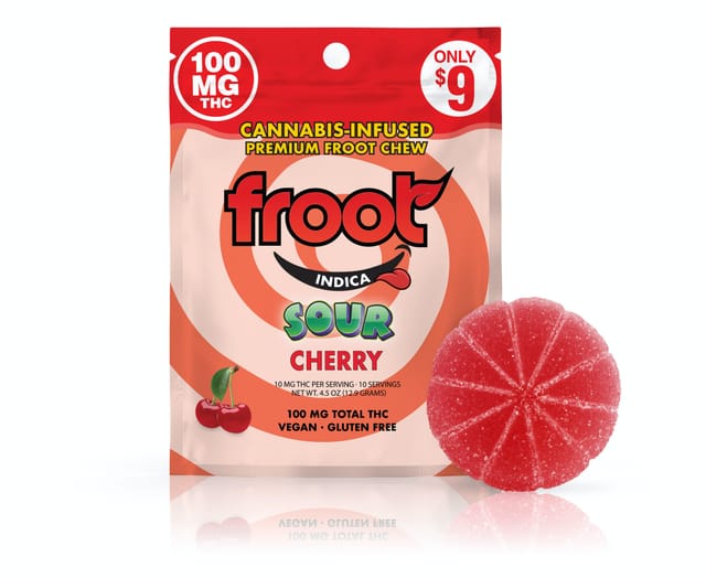 Sour Cherry Gummy | 100mg Single Cut-to-dose
