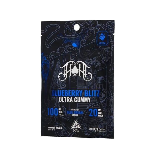 Blueberry Blitz Gummies - 100mg