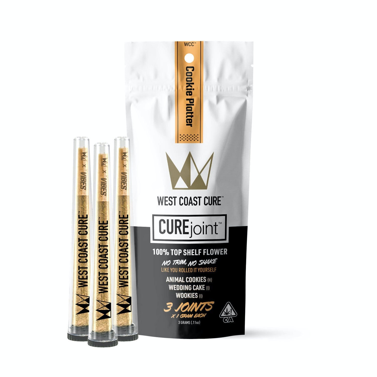 West Coast Cure — Variety 3x1g Curejoints