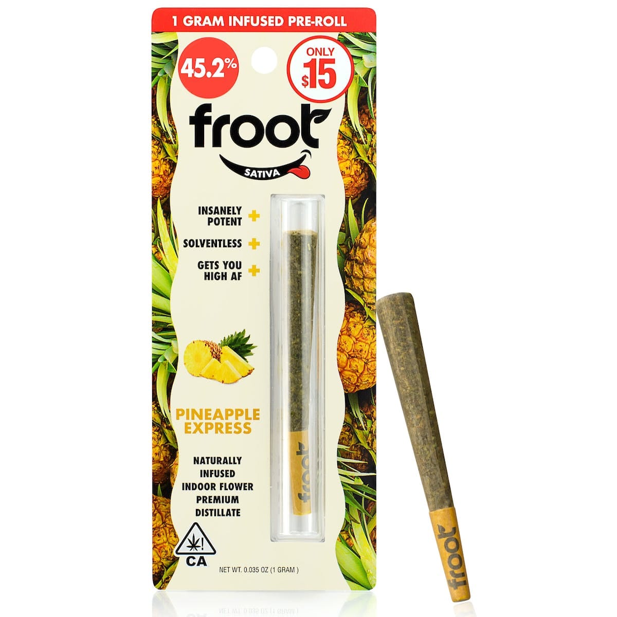 Pineapple Express | 1g Infused Preroll