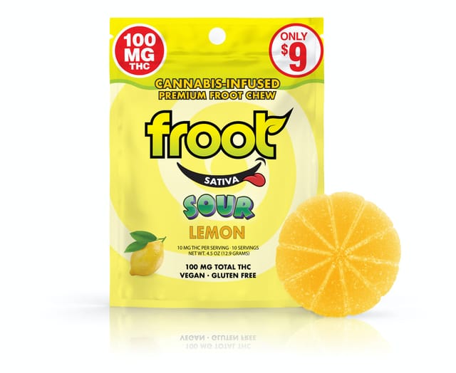 Sour Lemon Gummy | 100mg Single Cut-to-dose