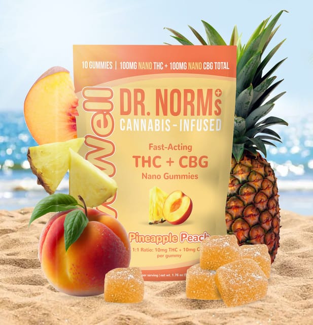 DR. NORM'S — Livewell Pineapple Peach