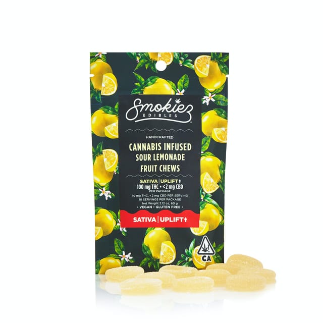 Sour Lemonade | 100mg Fruit Chews