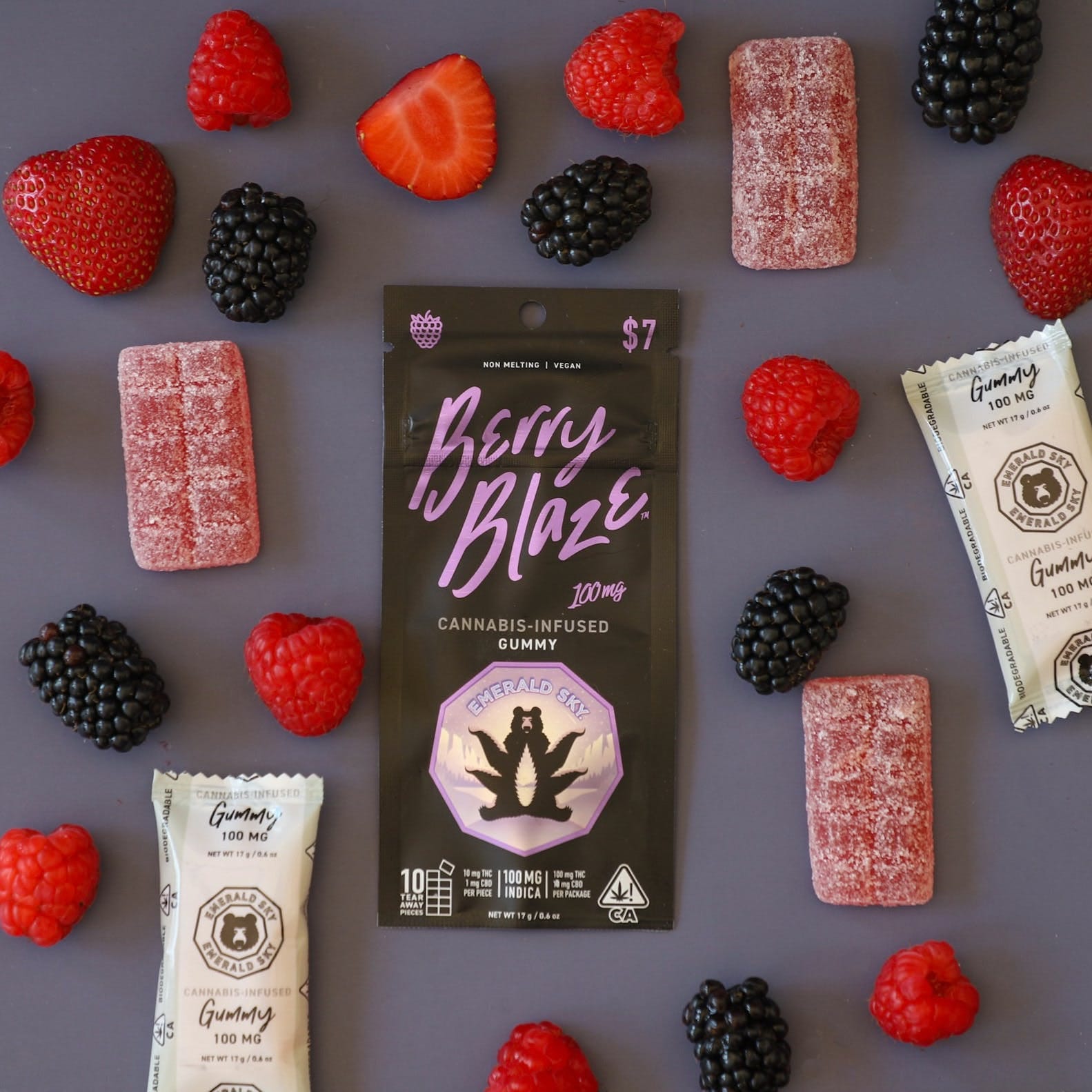 Berry Blaze | 100mg Single Gummy