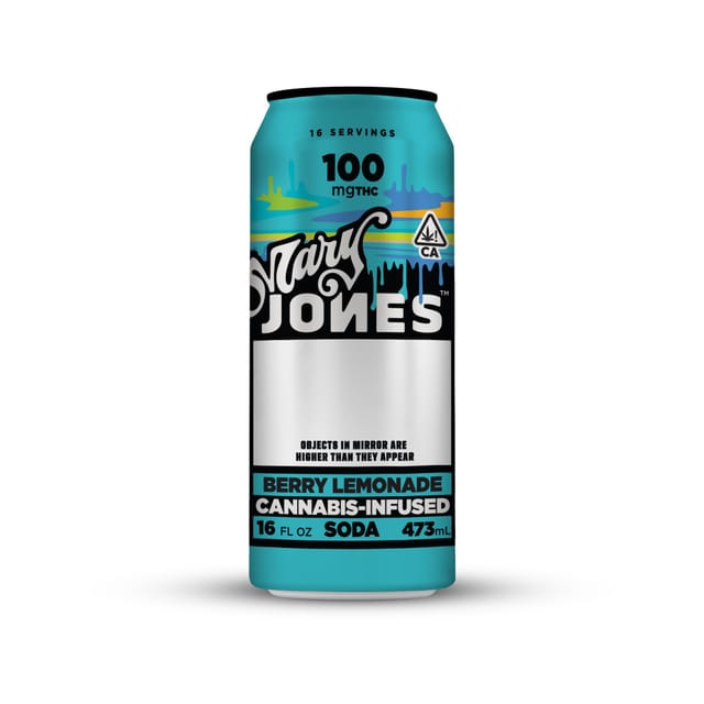 Berry Lemonade Soda | 100mg 12oz Beverage
