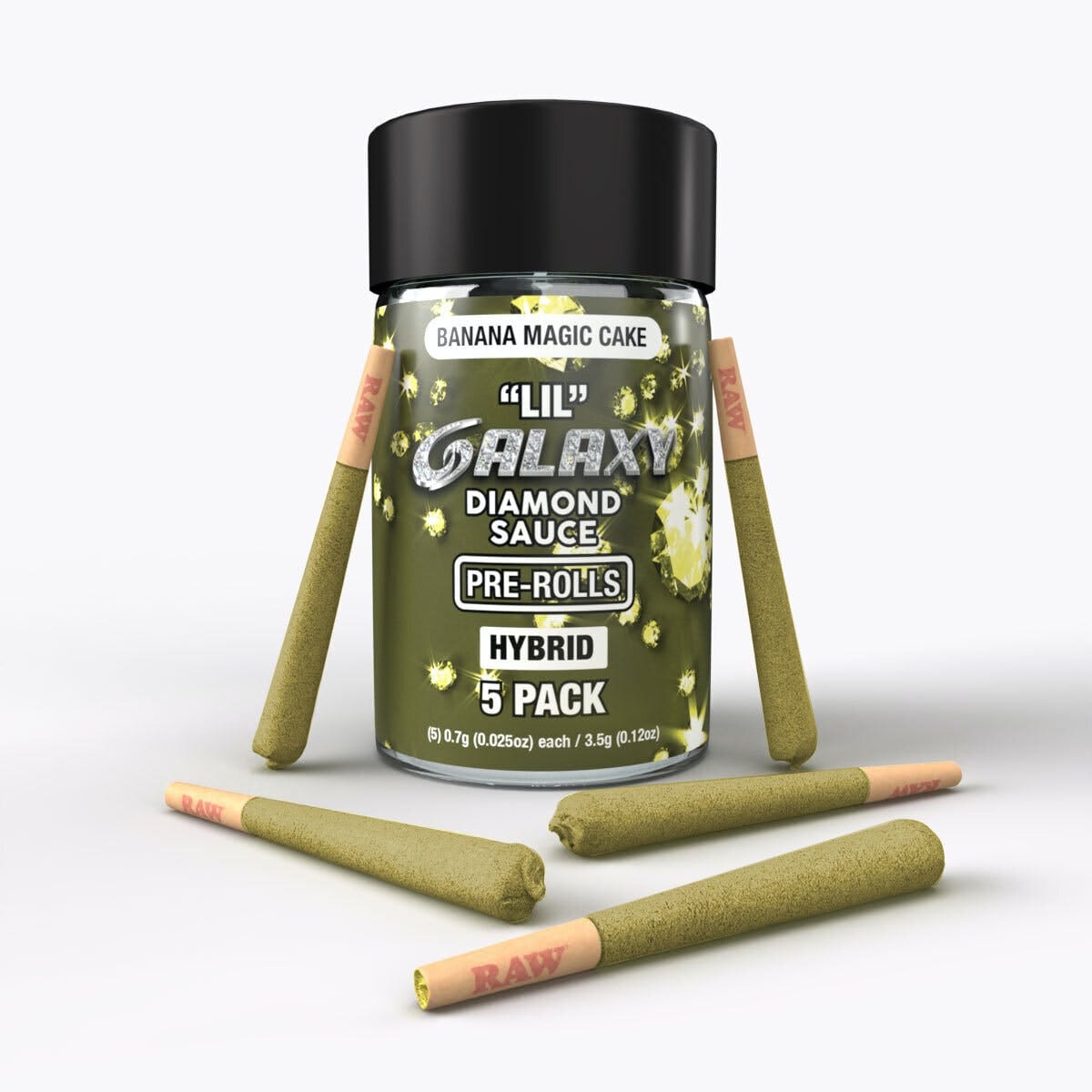 Banana Magic Cake | .7g x 5pk Lil Diamond Sauce Prerolls