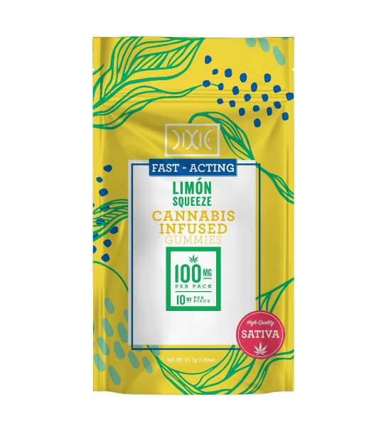 Limon Squeeze | 100mg Sativa Gummies