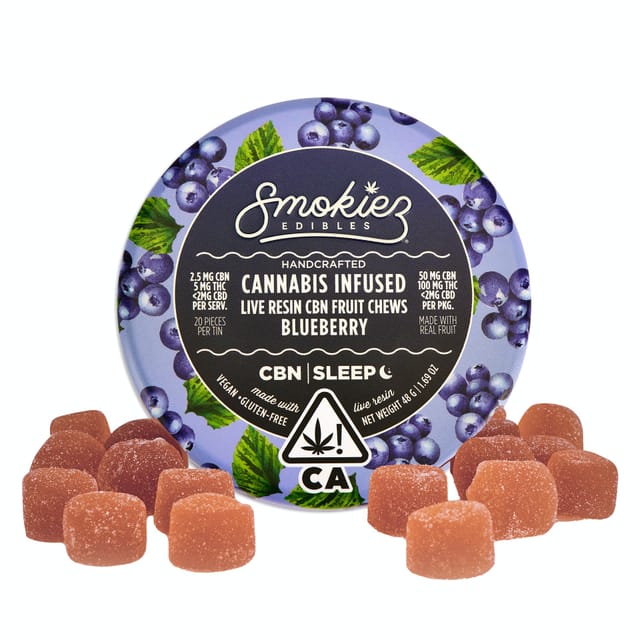 Blueberry 2:1 | 100mg Live Resin Fruit Chews