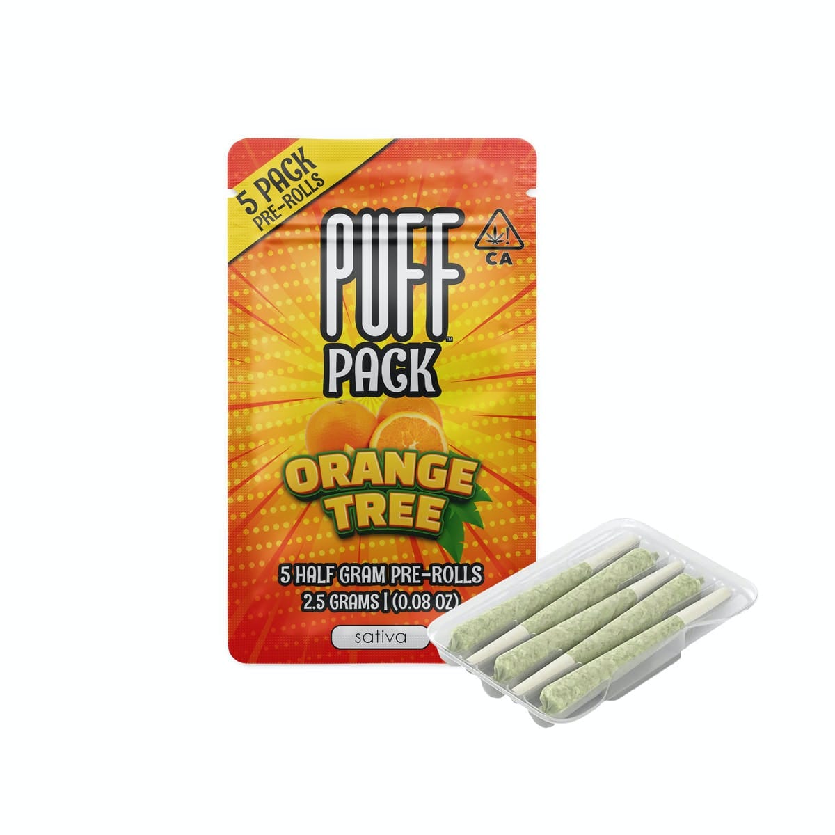 Orange Tree 2.5g Preroll 5 Pack