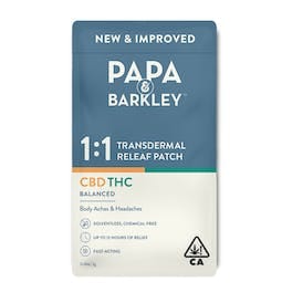 Releaf Patch 1:1 CBD:THC