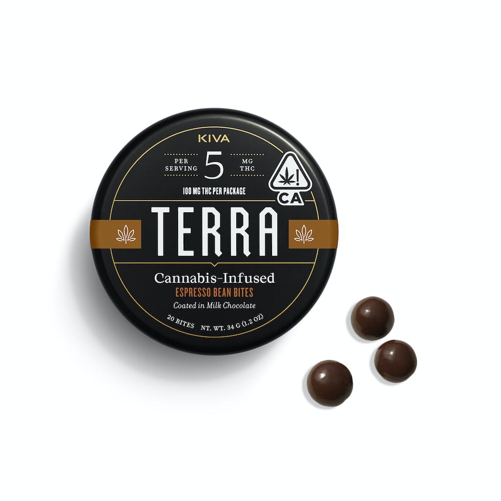 Kiva Confections — Terra Dark Espresso Bites