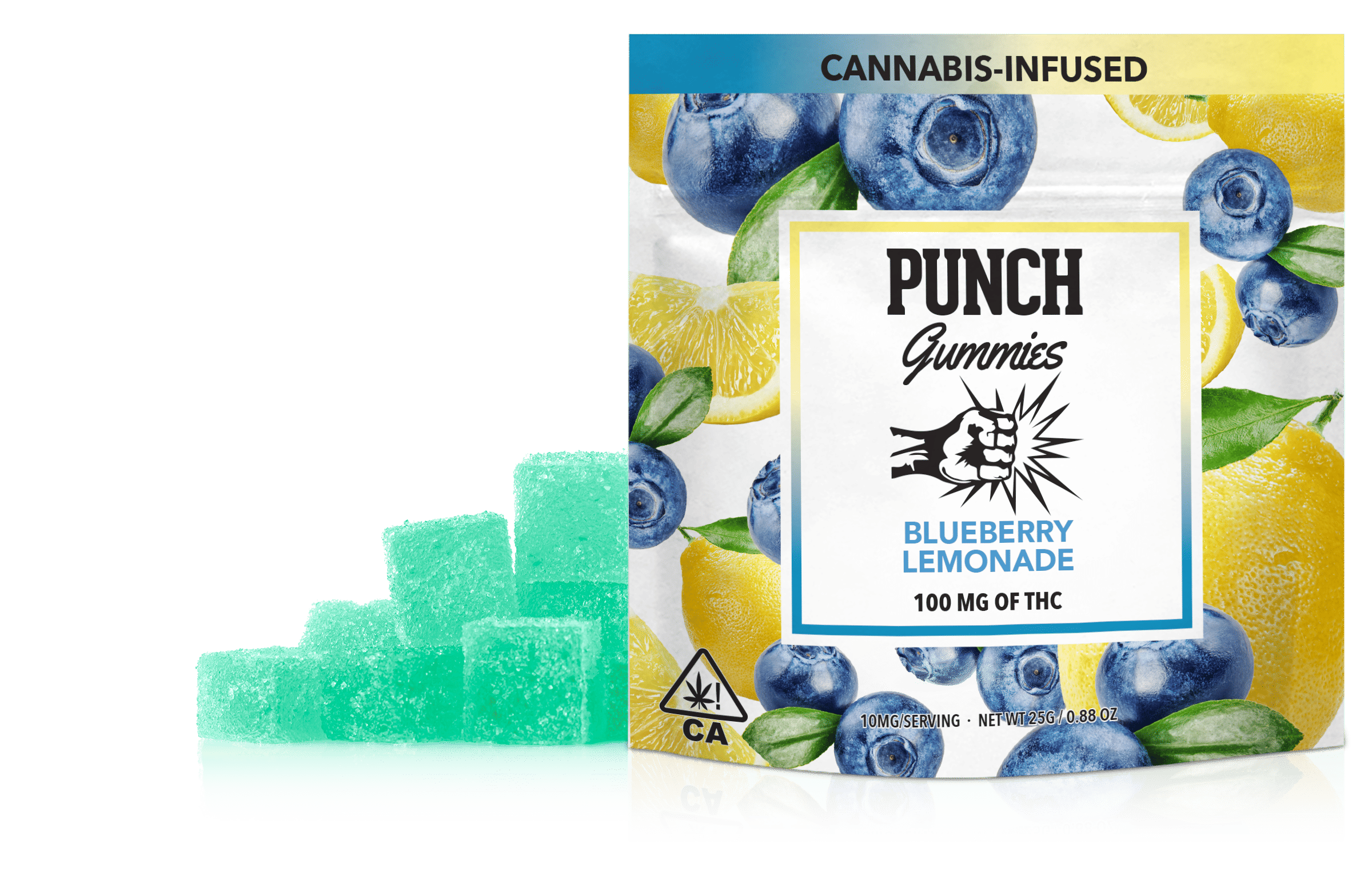 Blueberry Lemonade | 100mg Gummies