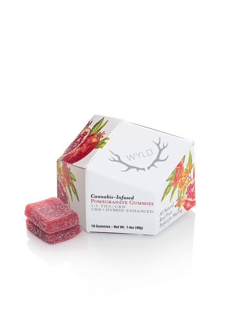 Pomegranate | 1:1 CBD:THC Gummies