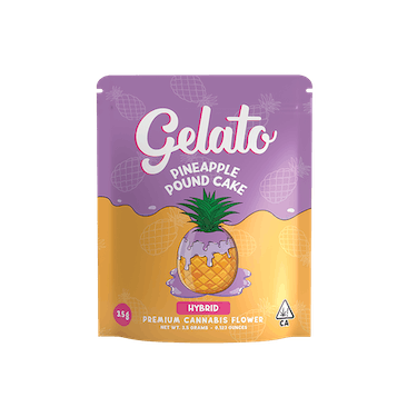 Gelato — Pineapple Pound Cake