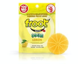 Sour Lemon | 100mg Single Gummy