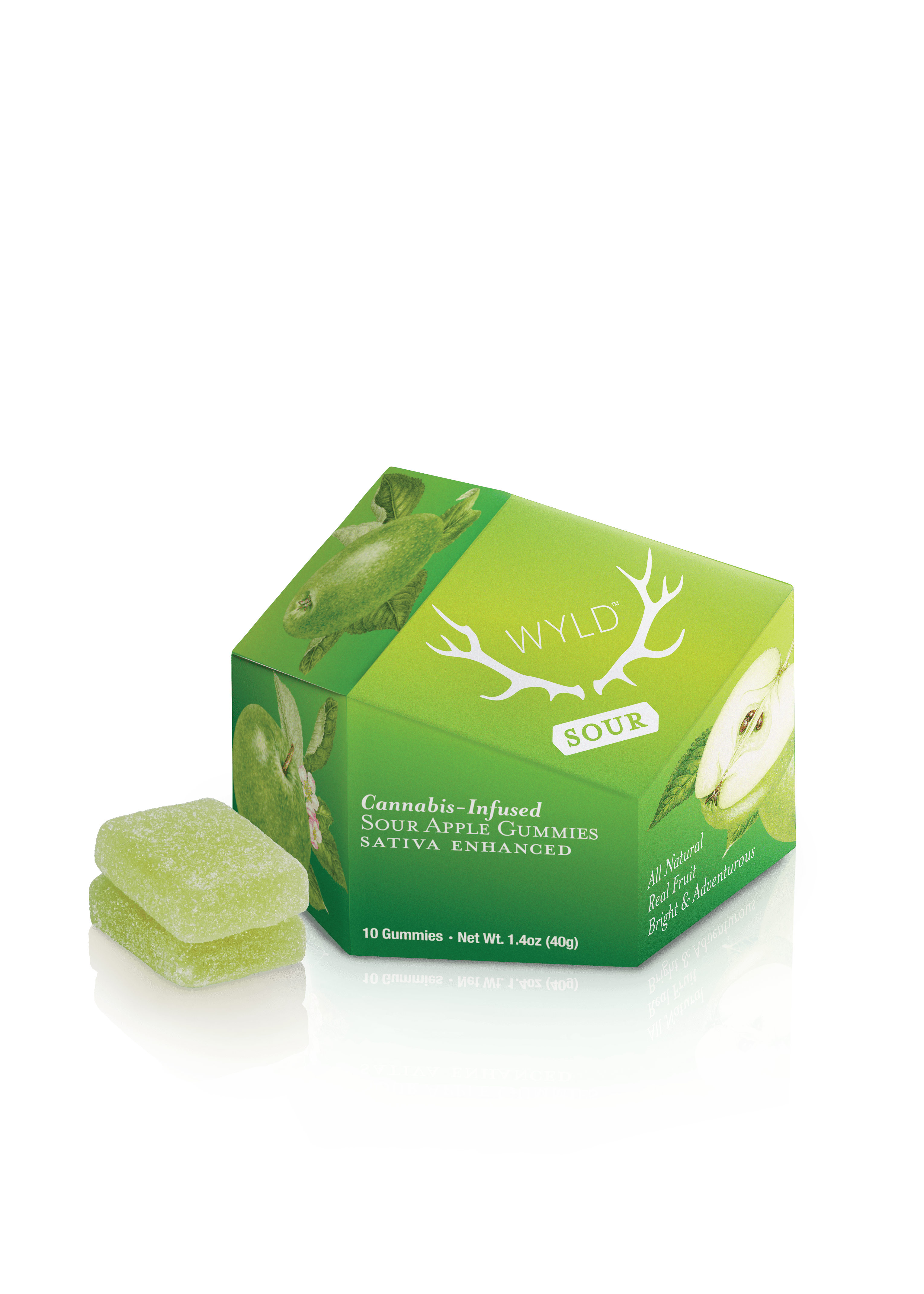 Sour Apple Gummies | 100mg