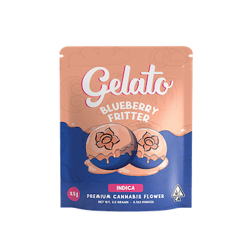 Gelato — Blueberry Fritter