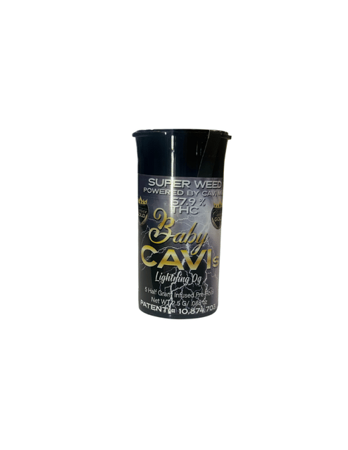 Lightning OG | 2.5g | .5g x 5 Infused Preroll Pack