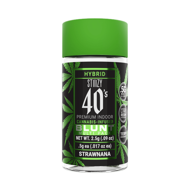 Strawnana | 0.5g x 5 Infused 40s Blunt Pack