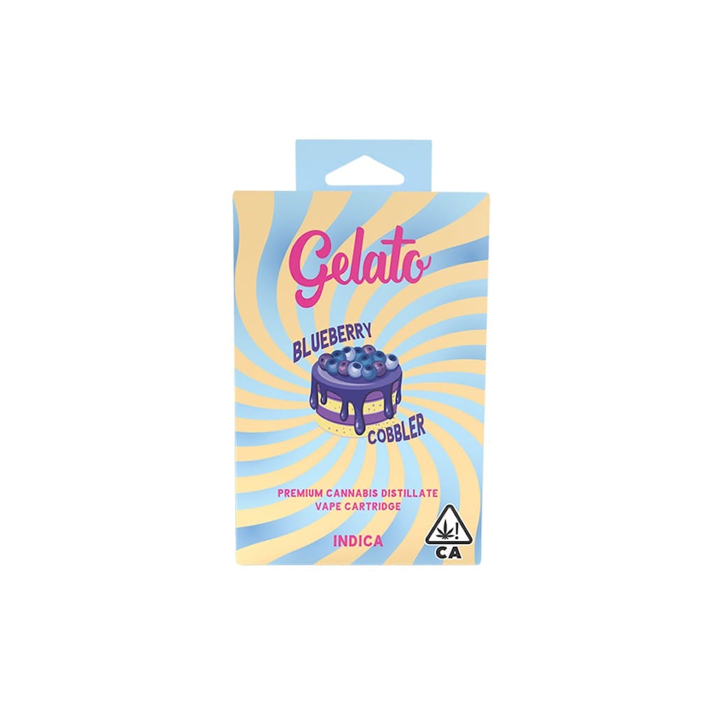 Gelato — Blueberry Cobbler