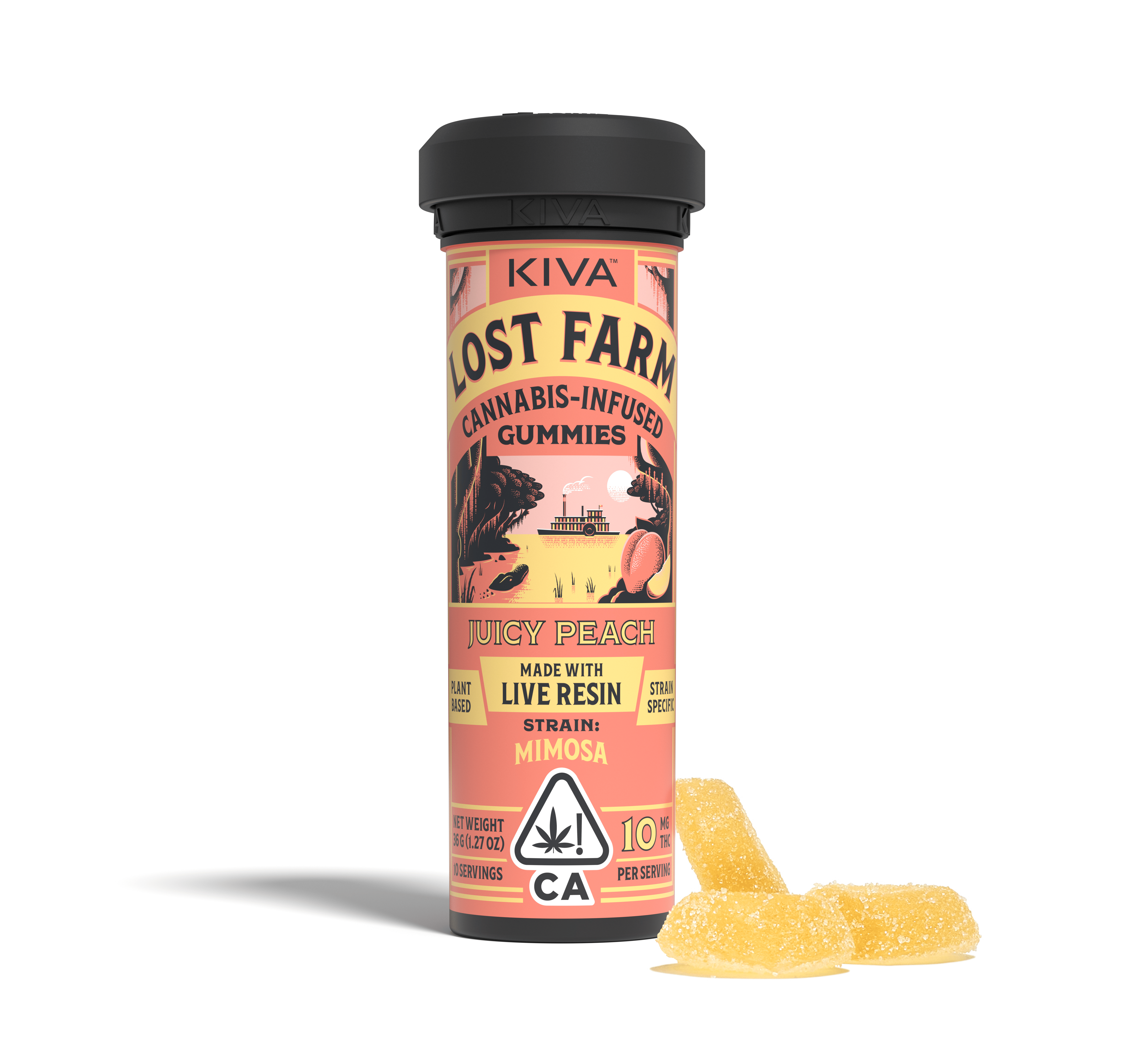 Juicy Peach "Mimosa" | 100mg LR Gummies