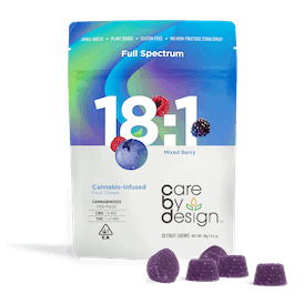 Mixed Berry | 18:1 CBD:THC Gummies