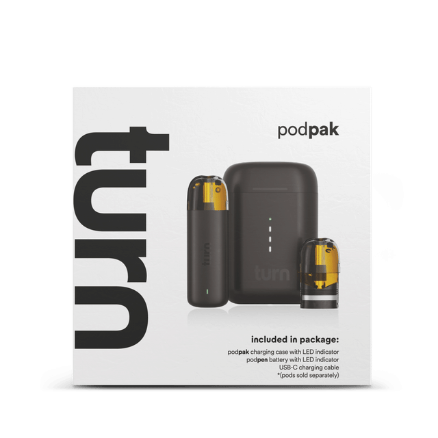 turn: Black- Turn Podpak - + Charging