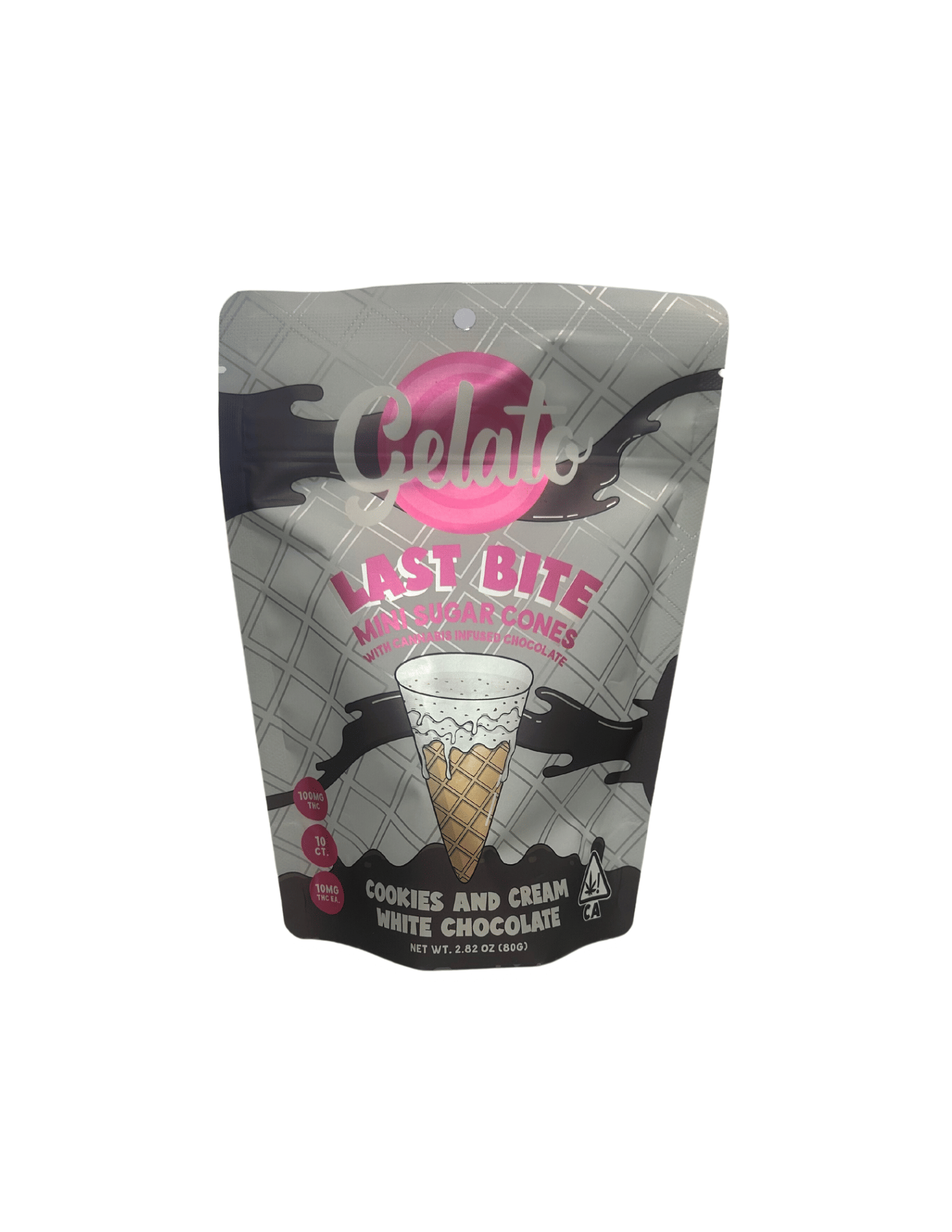 Cookies and Cream White Chocolate | 100mg Last Bite