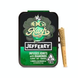 OG Kush | .65g x 5 Jefferey Infused Preroll Pack