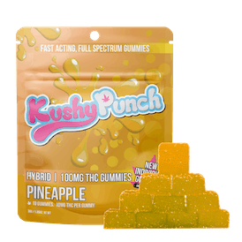 Pineapple | 100mg Gummies 10pk