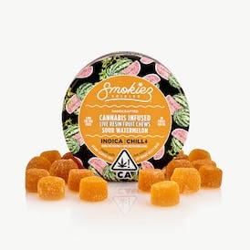 Sour Watermelon | 100mg Live Resin Fruit Chews