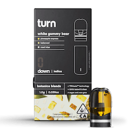 DOWN White Gummy Bear | 1g Pod