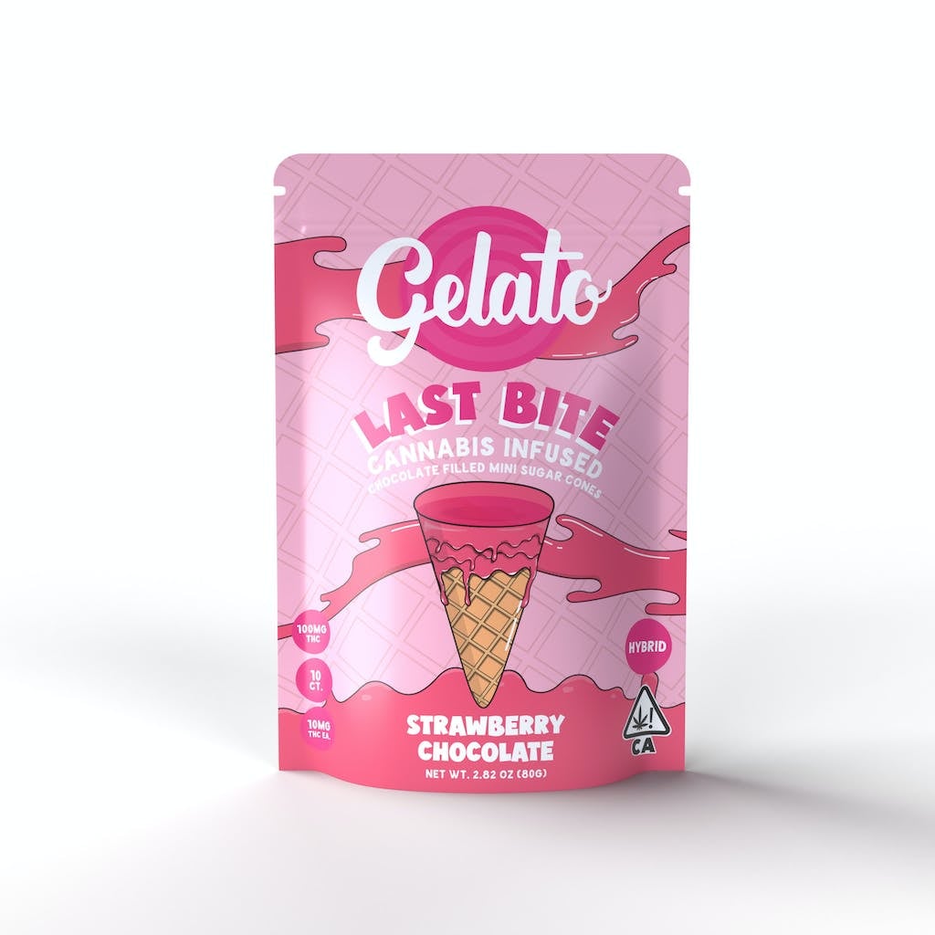 Gelato: Last Bite - Strawberry Chocolate - 100mg