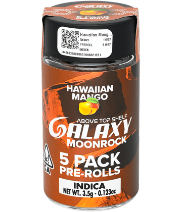 Hawaiian Mango | 3.5G | .7g x 5 Moonrock Infused Preroll Pack