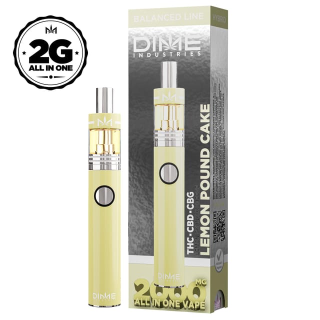 Lemon Pound Cake | 2g THC:CBD:CBG AIO