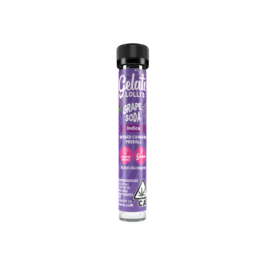 Grape Soda | 1.2g Lolli Diamond Infused Preroll