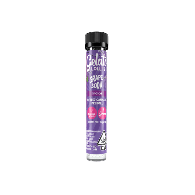 Grape Soda | 1.2g Lolli Diamond Infused Preroll