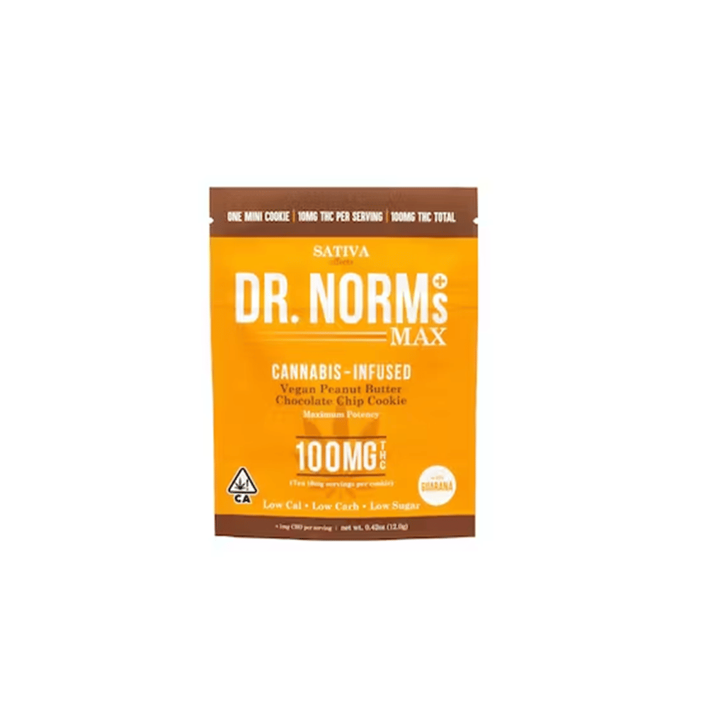 MAX Peanut Butter Chocolate Chip Cookie | 1pk 100mg